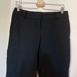 Loft petites Marisa straight black trousers